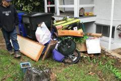 Back Patio Cleared Out