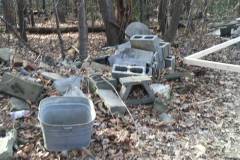 Outside Shed and Construction Debris Removed in Clifton, VA