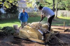 Hot Tub Demolition and Removal in Fairfax County