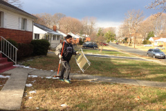 Git Rid Of It crew member loading the truck in Oakton Virginia