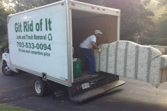 Loveseat Removal Great Falls Virginia
