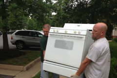 Stove appliance removal Sterling VA